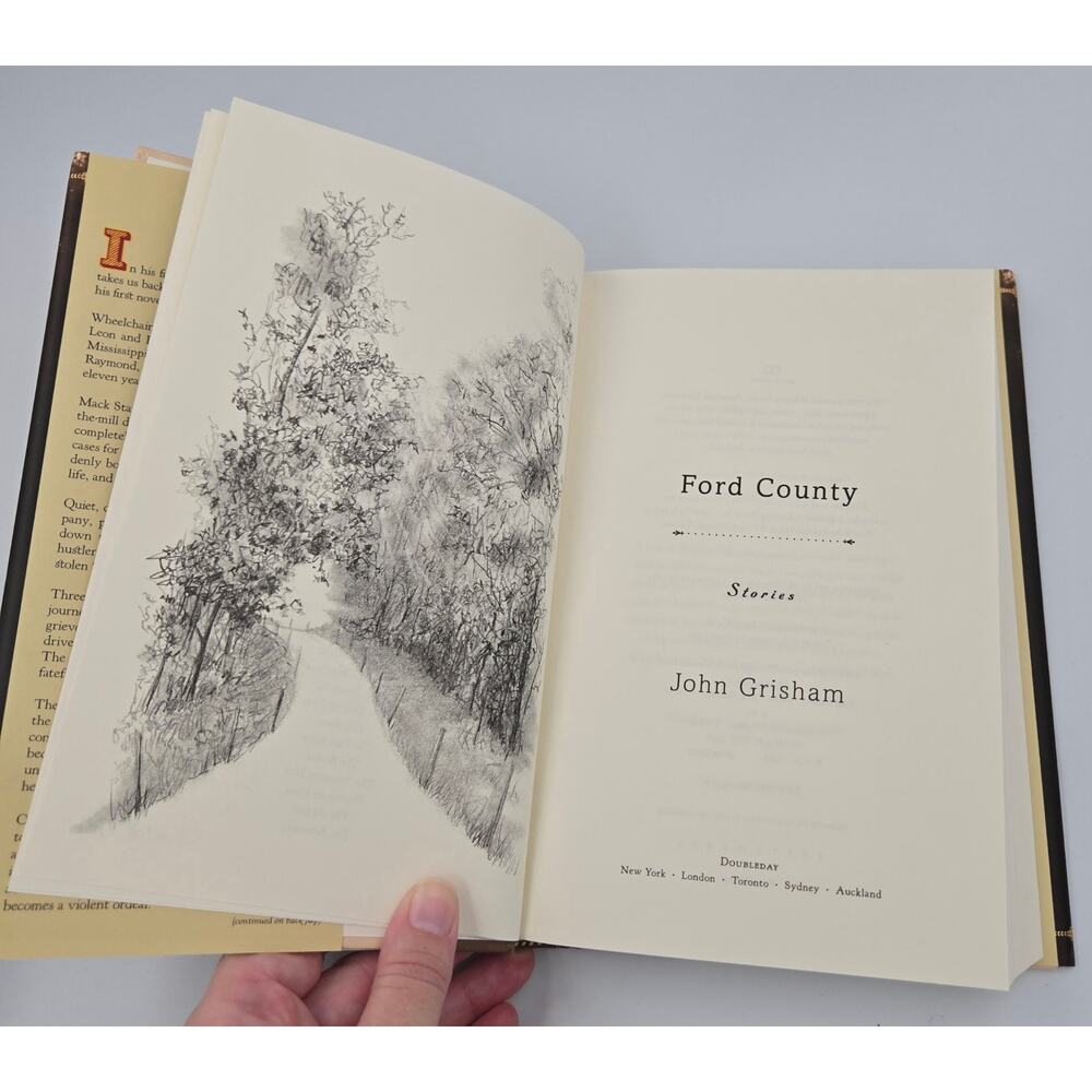 Ford County Stories By John Grisham 2009 Hardcover Dust Jacket First Edition - Picture 9 of 10